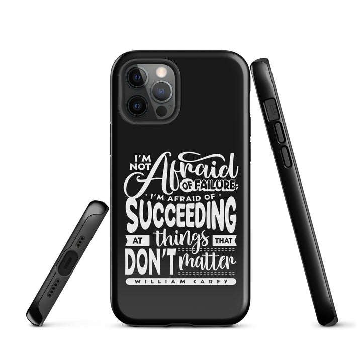 Christian Phone Case Things That Matter Black for iPhone® iPhone® Phone Cases   