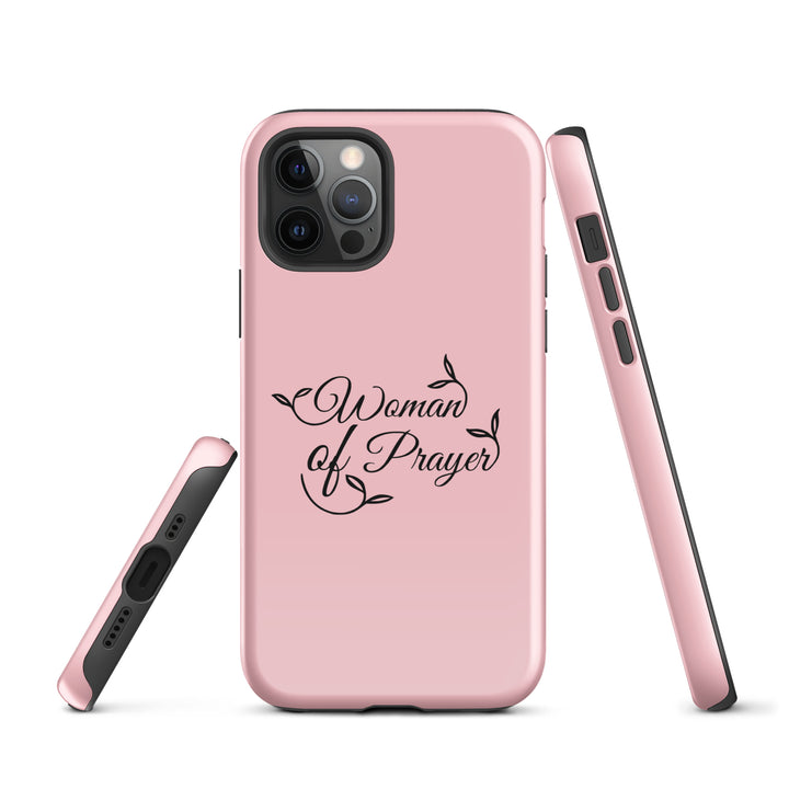 Christian Phone Case Woman of Prayer Pink for iPhone® iPhone® Phone Cases   