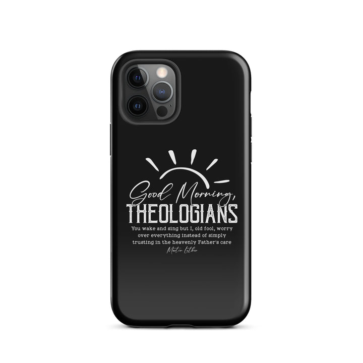 Christian Phone Case Luther's Theologians Black for iPhone® iPhone® Phone Cases Glossy iPhone 12 Pro 