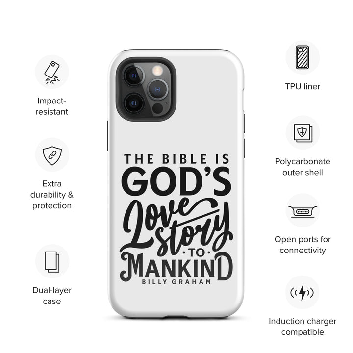 Christian Phone Case God's Love Story White for iPhone® iPhone® Phone Cases   