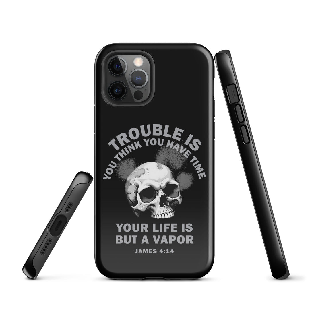 Christian Phone Case Life Is Vapor Black for iPhone® iPhone® Phone Cases   