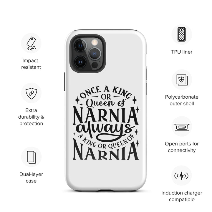 Christian Phone Case King or Queen Narnia White for iPhone® iPhone® Phone Cases   