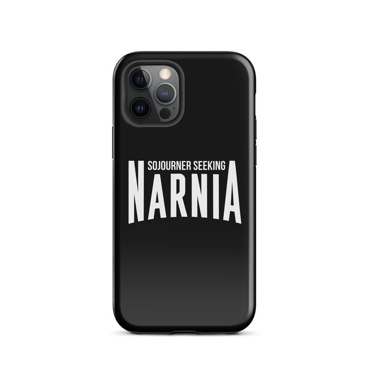 Christian Phone Case Sojourner Seeking Narnia Black for iPhone® iPhone® Phone Cases Glossy iPhone 12 Pro 