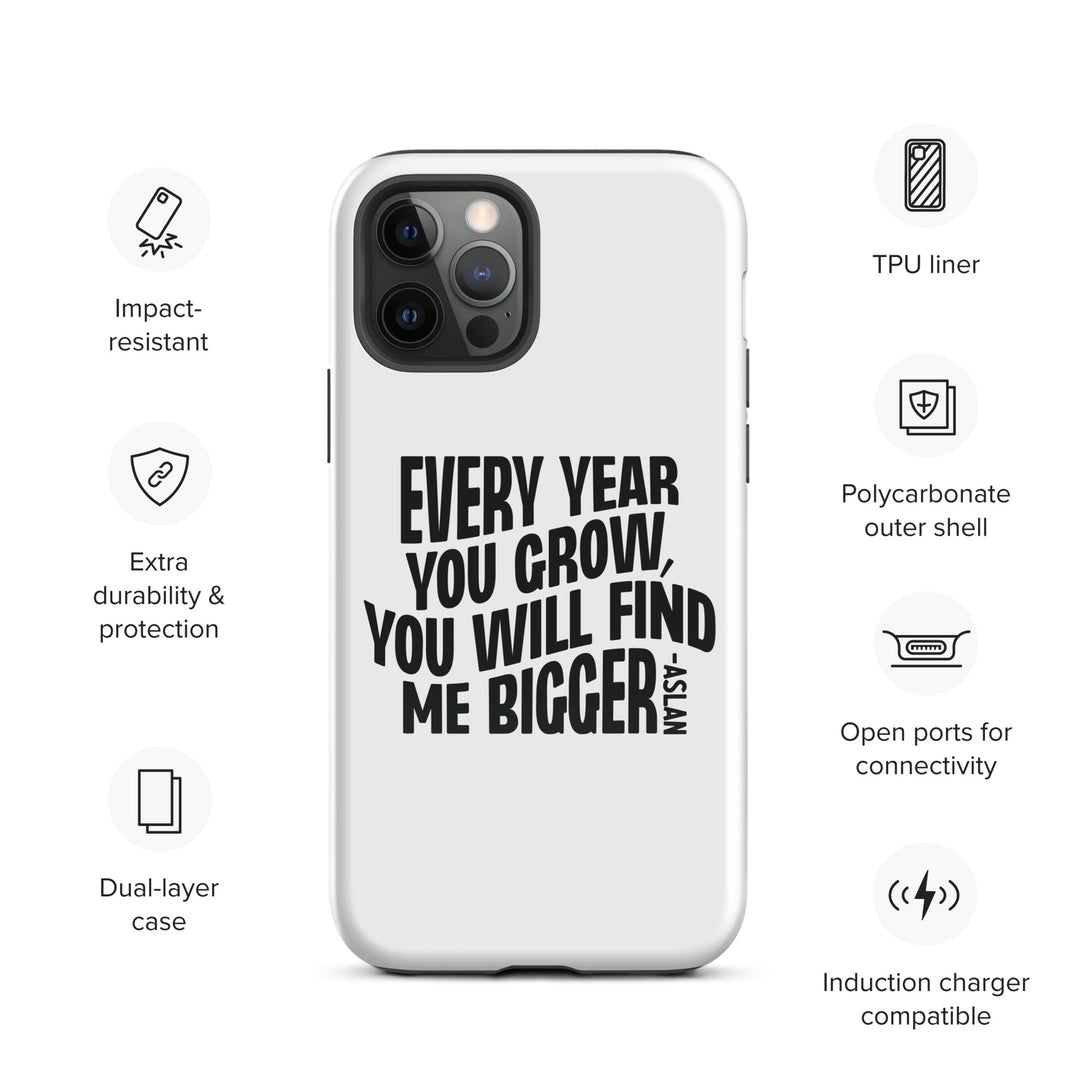 Christian Phone Case Every Year You Grow White  for iPhone® iPhone® Phone Cases   