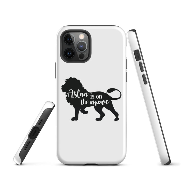 Christian Phone Case Aslan Is On The Move White for iPhone® iPhone® Phone Cases   