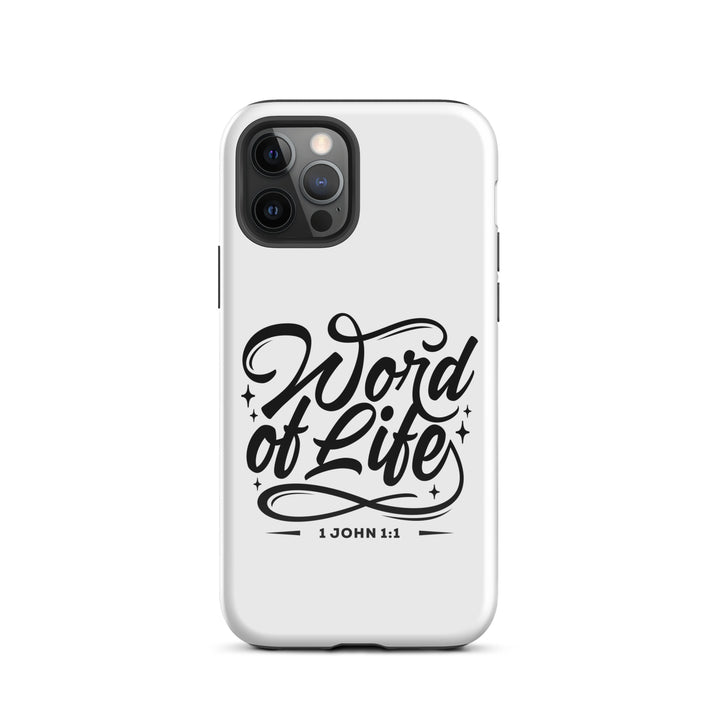 Christian Phone Case Word of Life White for iPhone® iPhone® Phone Cases Glossy iPhone 12 Pro 