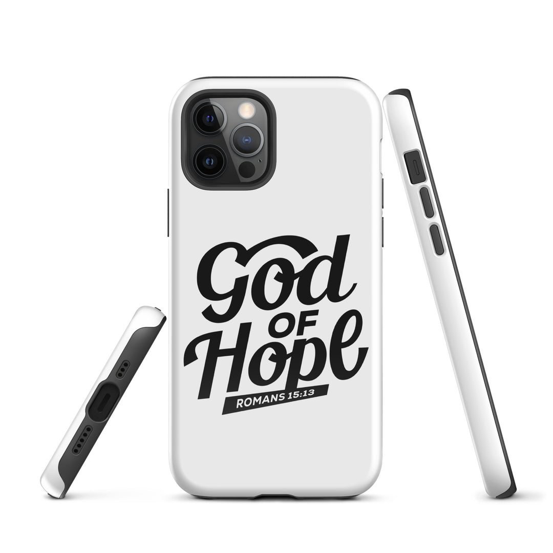 Christian Phone Case God of Hope White for iPhone® iPhone® Phone Cases   