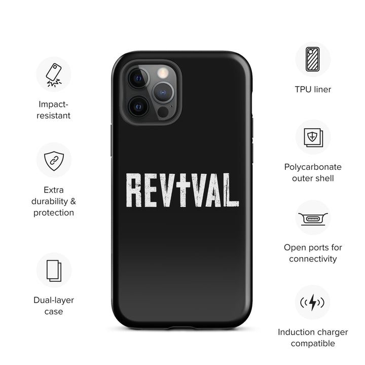 Christian Phone Case Revival Black for iPhone® iPhone® Phone Cases   