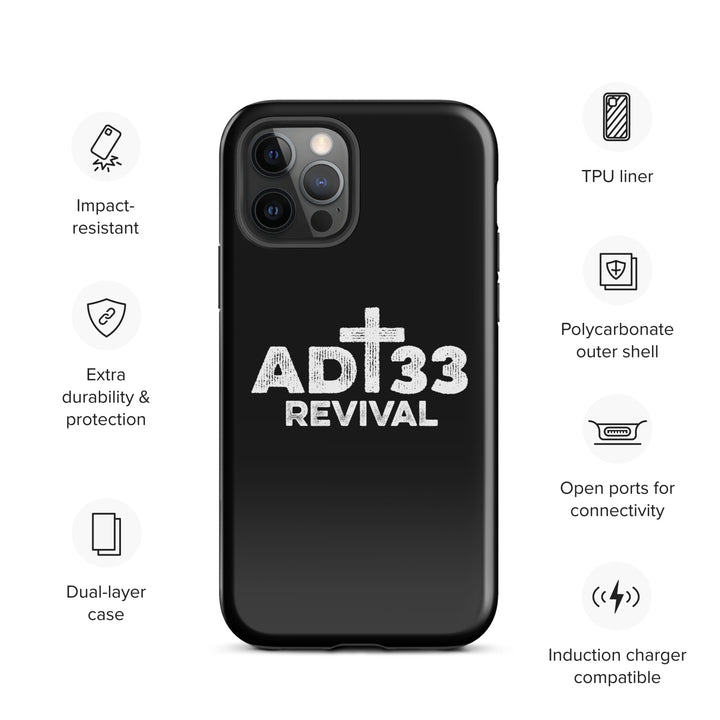 Christian Phone Case AD 33 Revival Black for iPhone® iPhone® Phone Cases   