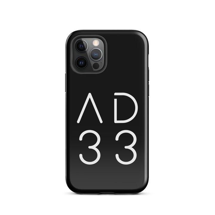 Christian Phone Case AD 33 Black for iPhone® iPhone® Phone Cases Glossy iPhone 12 Pro 