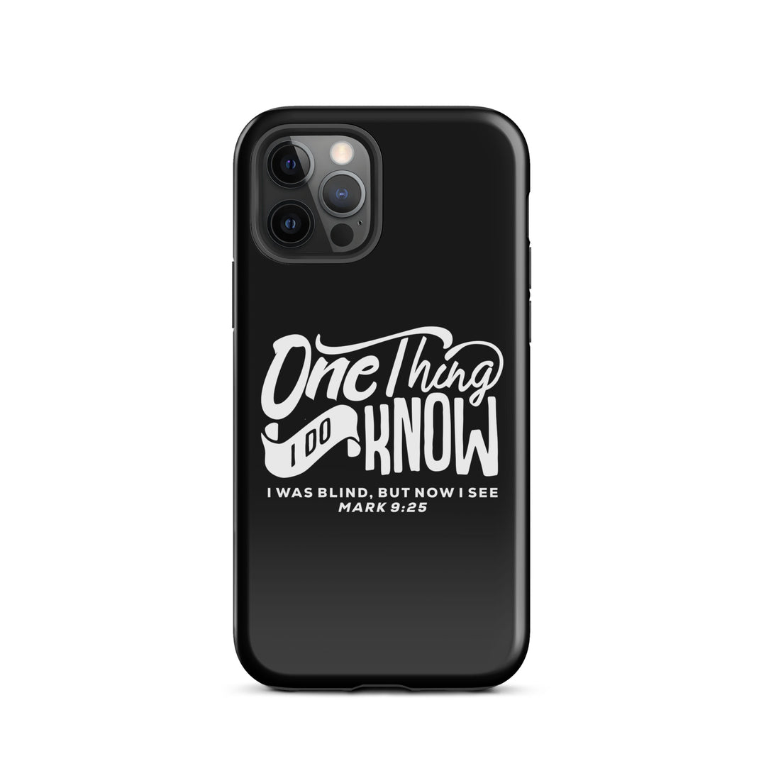 Christian Phone Case Now I See Black for iPhone® iPhone® Phone Cases Glossy iPhone 12 Pro 