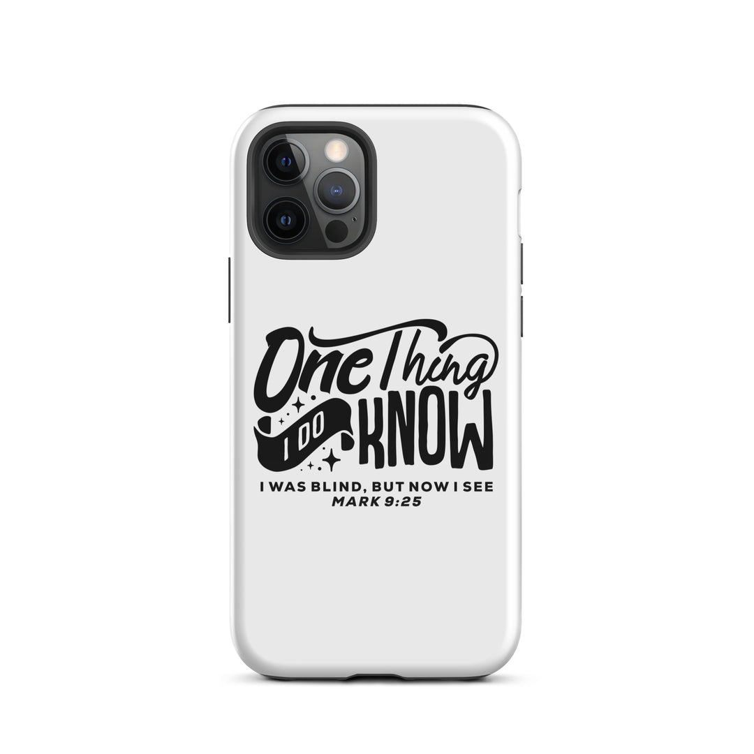 Christian Phone Case Now I See White for iPhone® iPhone® Phone Cases Glossy iPhone 12 Pro 