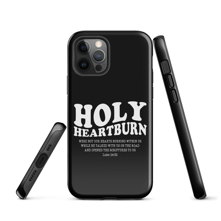 Christian Phone Case Holy Heartburn Black for iPhone® iPhone® Phone Cases   