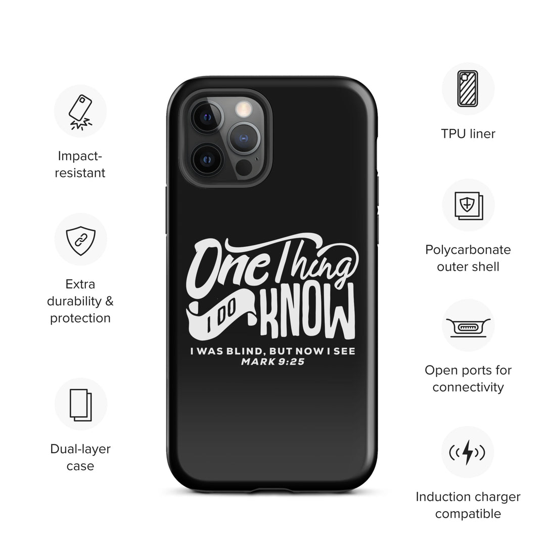 Christian Phone Case Now I See Black for iPhone® iPhone® Phone Cases   