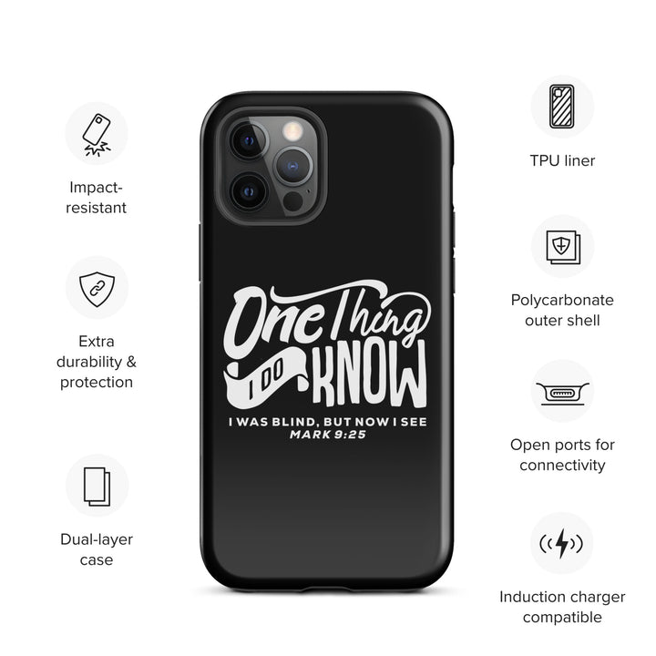 Christian Phone Case Now I See Black for iPhone® iPhone® Phone Cases   