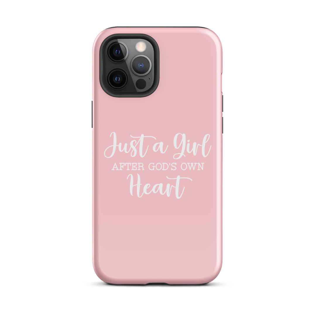 Christian Phone Case Girl After God's Heart for iPhone® iPhone® Phone Cases Glossy iPhone 12 Pro Max 