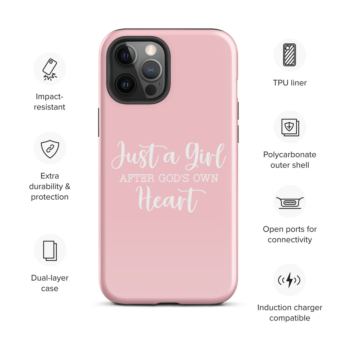 Christian Phone Case Girl After God's Heart for iPhone® iPhone® Phone Cases   