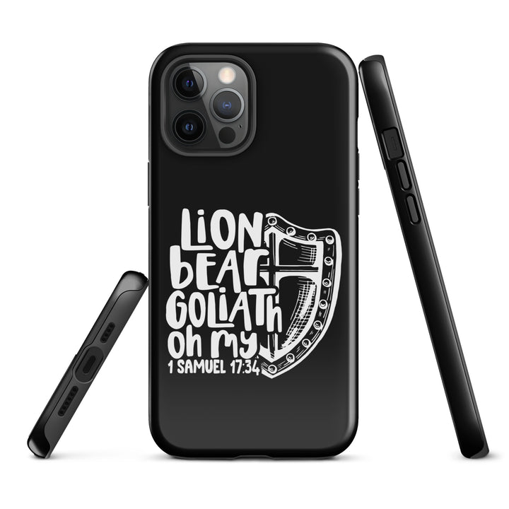 Christian Phone Case Lion Bear Goliath Oh My for iPhone® iPhone® Phone Cases   