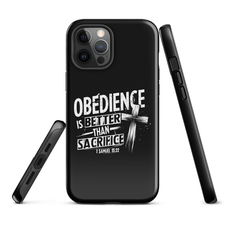 Christian Phone Case Obedience Is Better for iPhone® iPhone® Phone Cases   