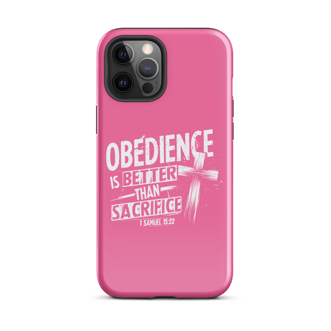 Christian Phone Case Obedience IS Better for iPhone® iPhone® Phone Cases Glossy iPhone 12 Pro Max 