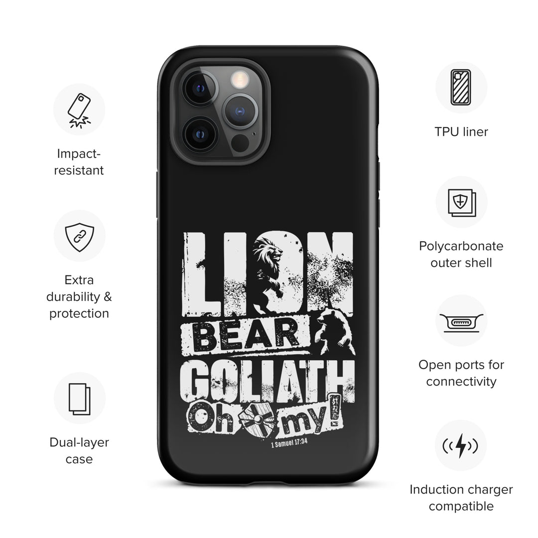 Christian Phone Case Lion Bear Goliath for iPhone® iPhone® Phone Cases   