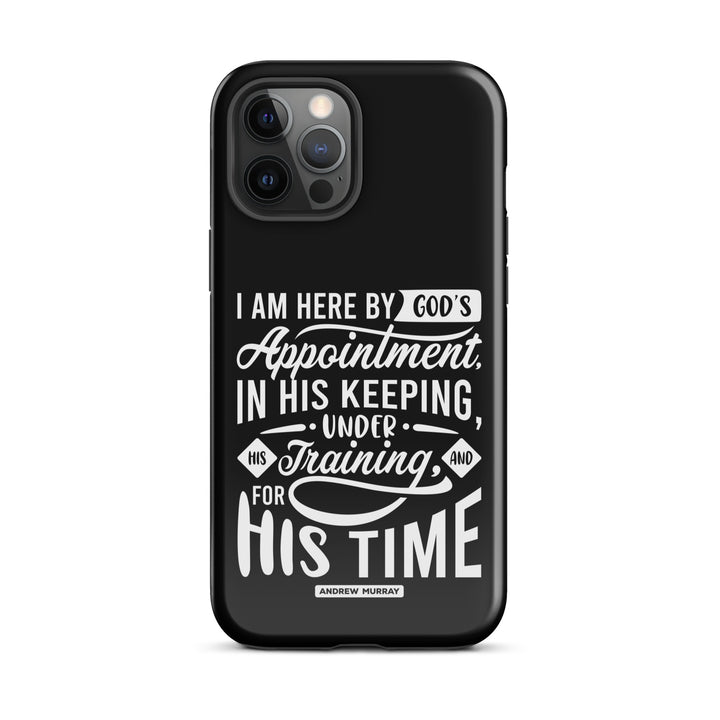 Christian Phone Case His Time Black for iPhone® iPhone® Phone Cases Glossy iPhone 12 Pro Max 