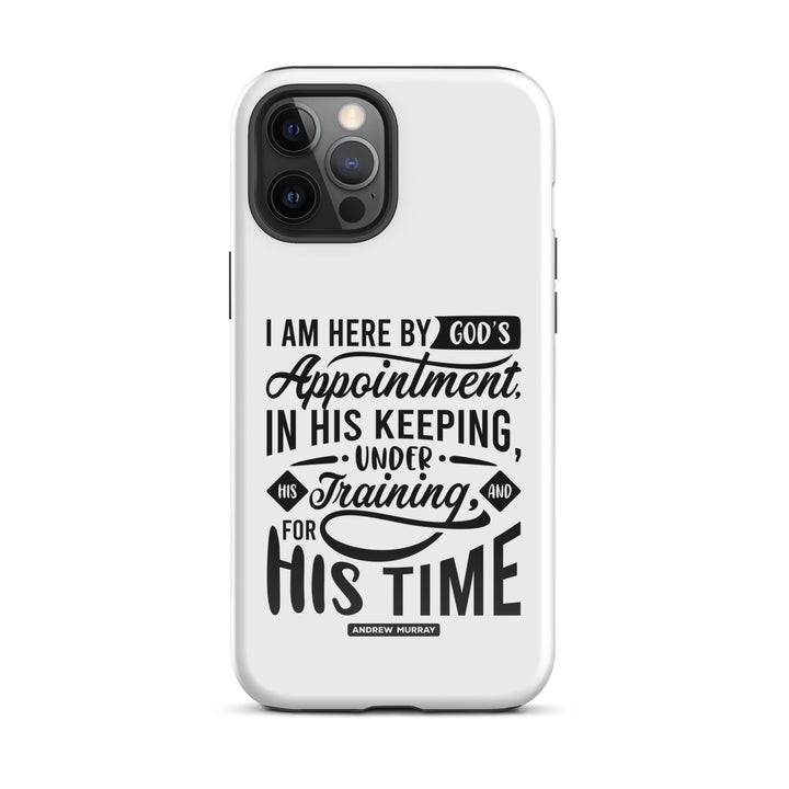 Christian Phone Case His Time White for iPhone® iPhone® Phone Cases Glossy iPhone 12 Pro Max 