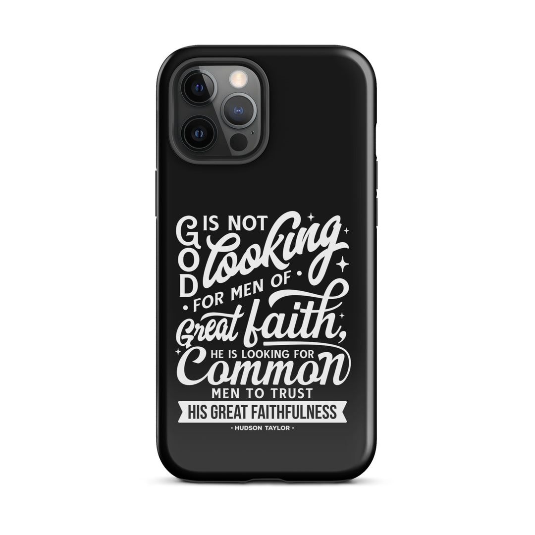 Christian Phone Case Common Men Black for iPhone® iPhone® Phone Cases Glossy iPhone 12 Pro Max 