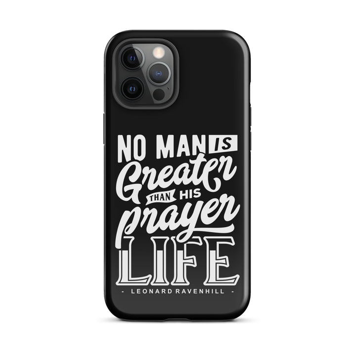 Christian Phone Case Prayer Life Black for iPhone® iPhone® Phone Cases Glossy iPhone 12 Pro Max 