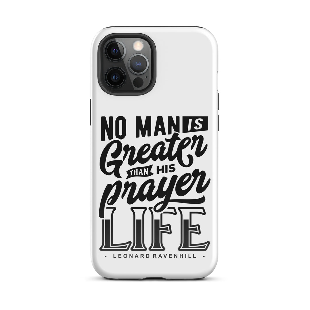 Christian Phone Case Prayer Life White for iPhone® iPhone® Phone Cases Glossy iPhone 12 Pro Max 