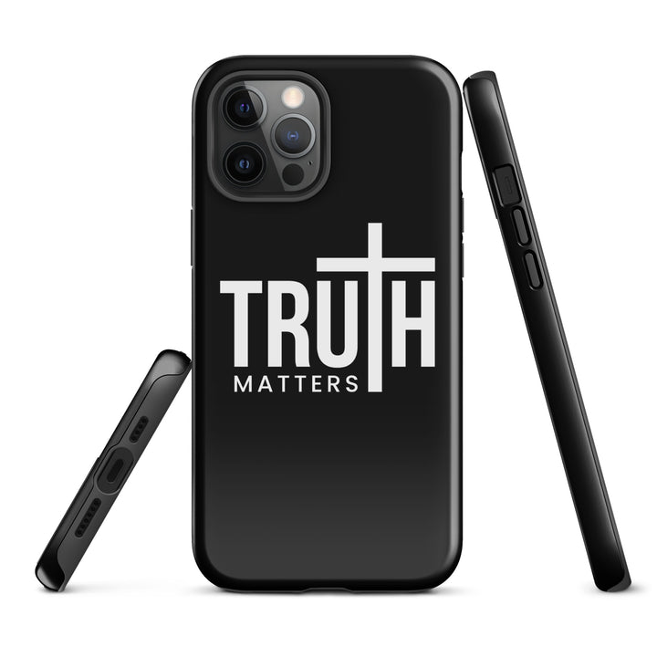 Christian Phone Case Truth Matters Black for iPhone® iPhone® Phone Cases   