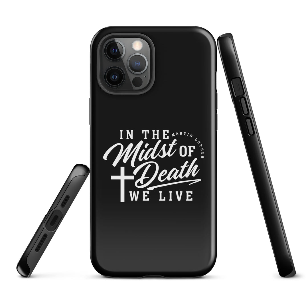 Christian Phone Case Midst of Death Black for iPhone® iPhone® Phone Cases   