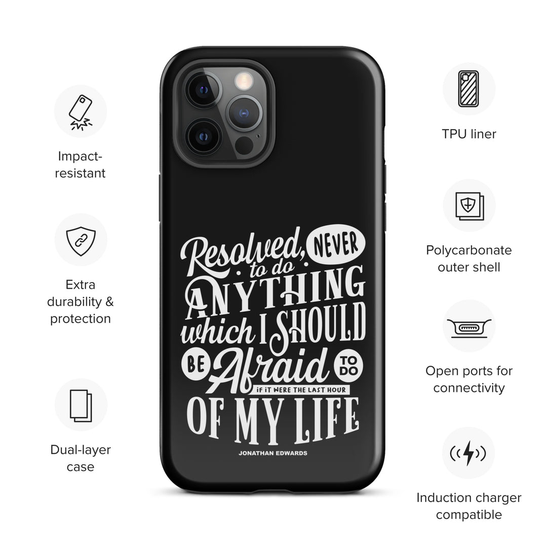 Christian Phone Case Last Hour Black for iPhone® iPhone® Phone Cases   