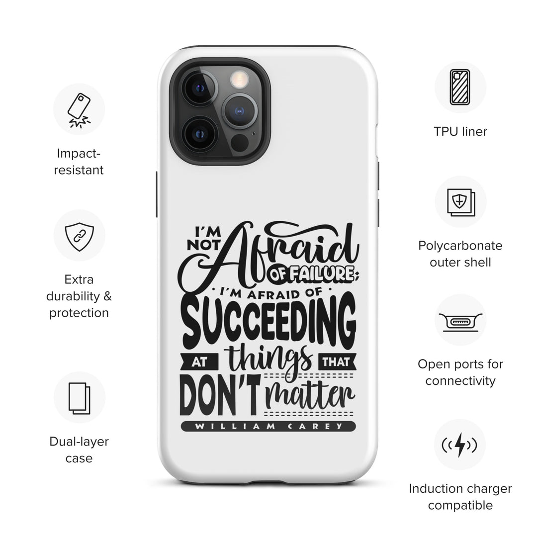 Christian Phone Case Things That Matter White for iPhone® iPhone® Phone Cases   