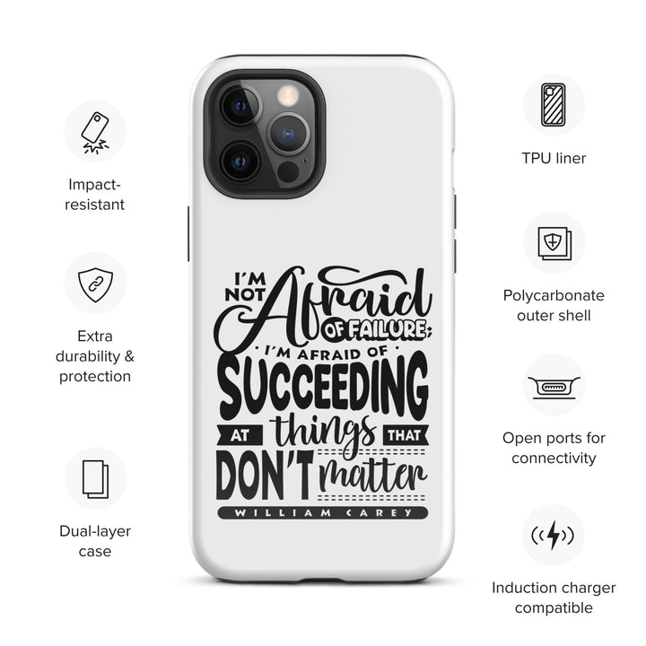 Christian Phone Case Things That Matter White for iPhone® iPhone® Phone Cases   