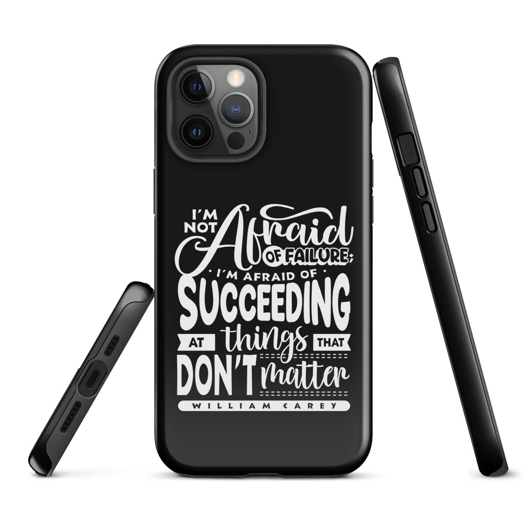 Christian Phone Case Things That Matter Black for iPhone® iPhone® Phone Cases   