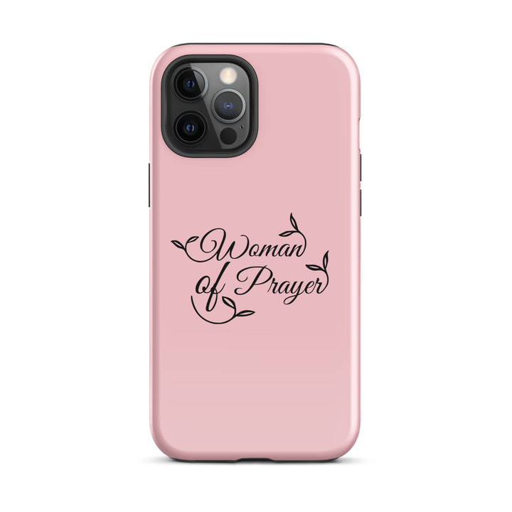 Christian Phone Case Woman of Prayer Pink for iPhone® iPhone® Phone Cases Glossy iPhone 12 Pro Max 