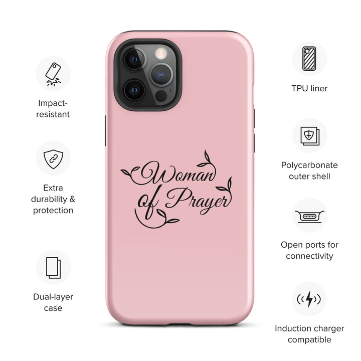 Christian Phone Case Woman of Prayer Pink for iPhone® iPhone® Phone Cases   