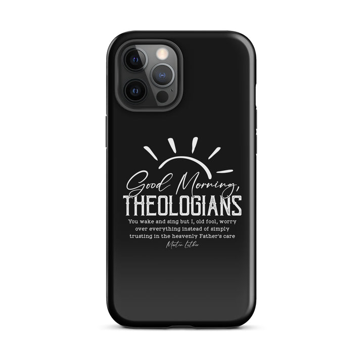 Christian Phone Case Luther's Theologians Black for iPhone® iPhone® Phone Cases Glossy iPhone 12 Pro Max 