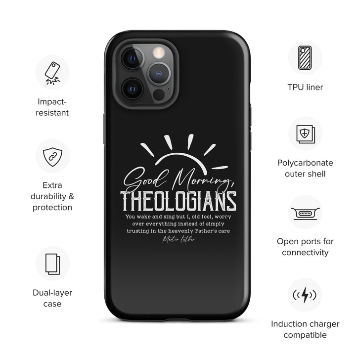 Christian Phone Case Luther's Theologians Black for iPhone® iPhone® Phone Cases   