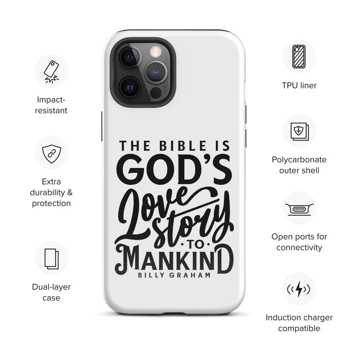 Christian Phone Case God's Love Story White for iPhone® iPhone® Phone Cases   