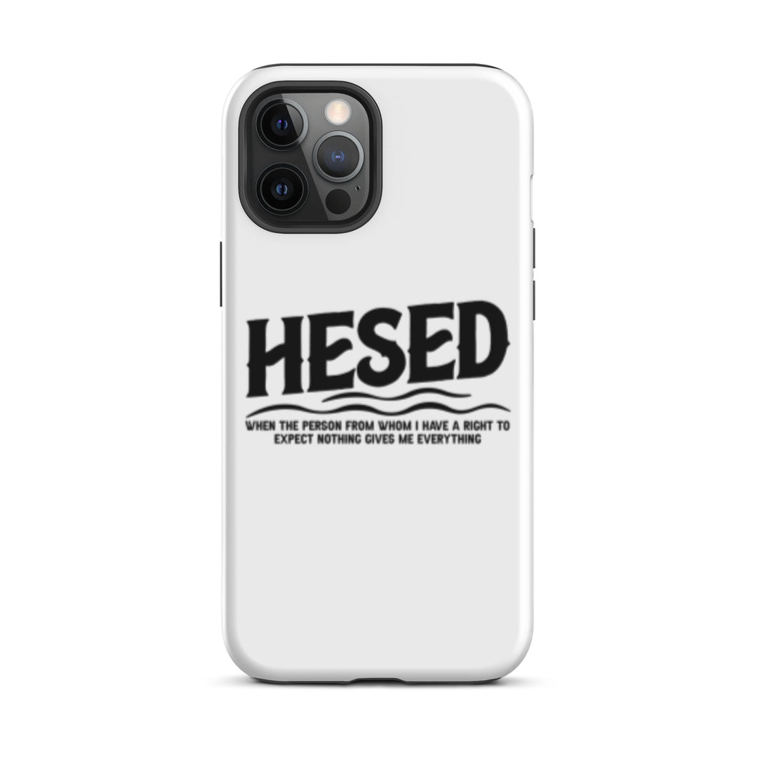 Christian Phone CaseHesed Everything White for iPhone® iPhone® Phone Cases Glossy iPhone 12 Pro Max 