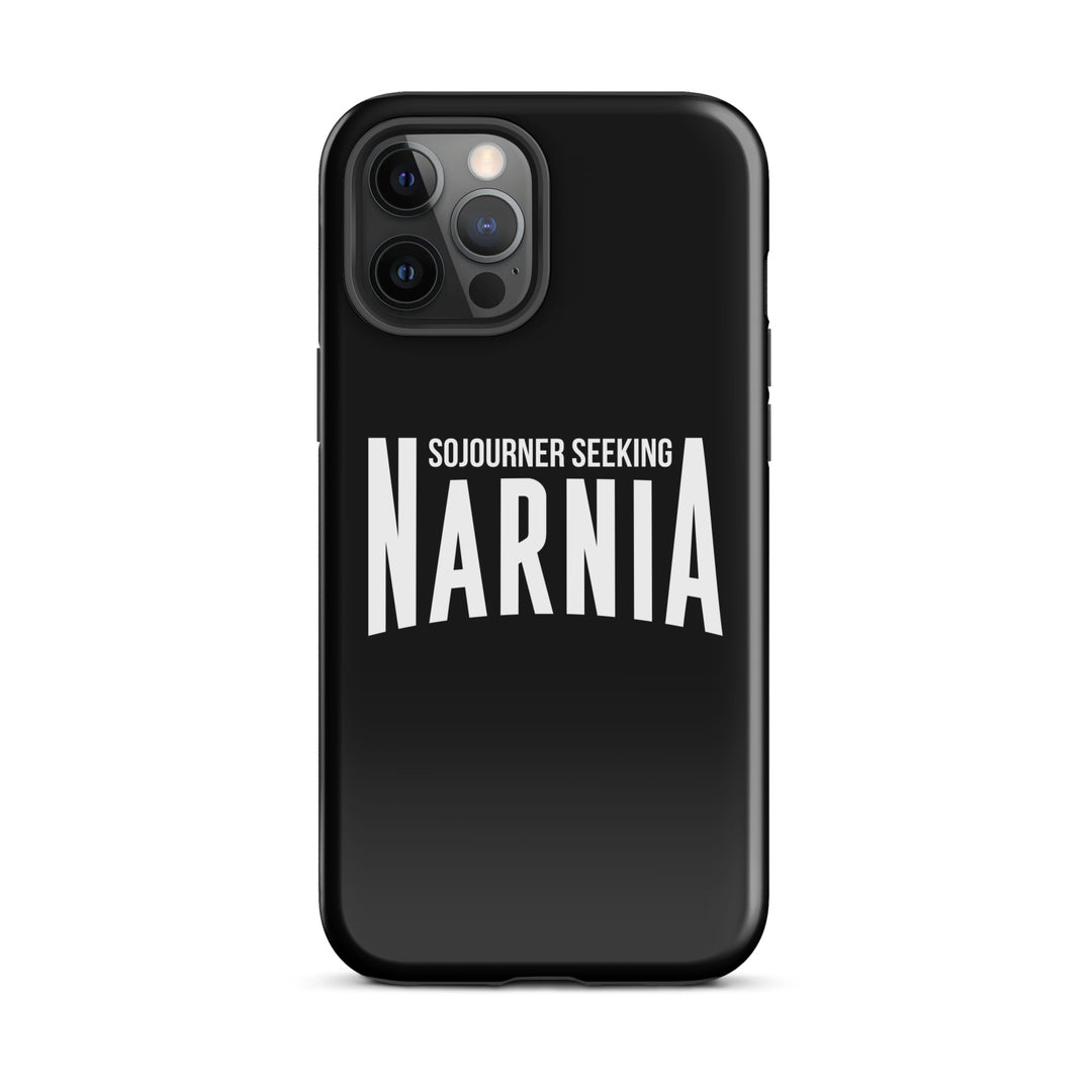 Christian Phone Case Sojourner Seeking Narnia Black for iPhone® iPhone® Phone Cases Glossy iPhone 12 Pro Max 