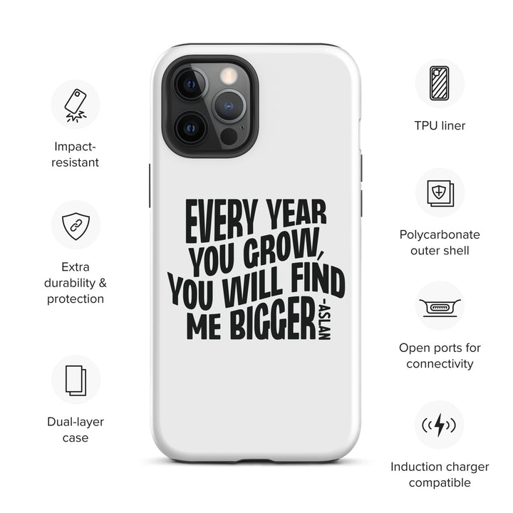 Christian Phone Case Every Year You Grow White  for iPhone® iPhone® Phone Cases   