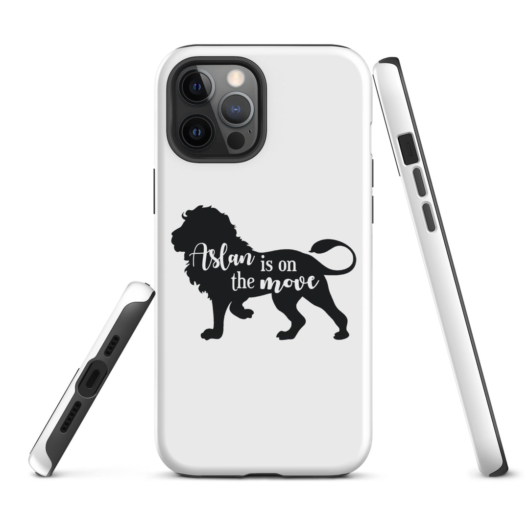 Christian Phone Case Aslan Is On The Move White for iPhone® iPhone® Phone Cases   