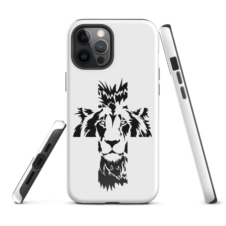 Christian Phone Case Aslan Cross White for iPhone® iPhone® Phone Cases   