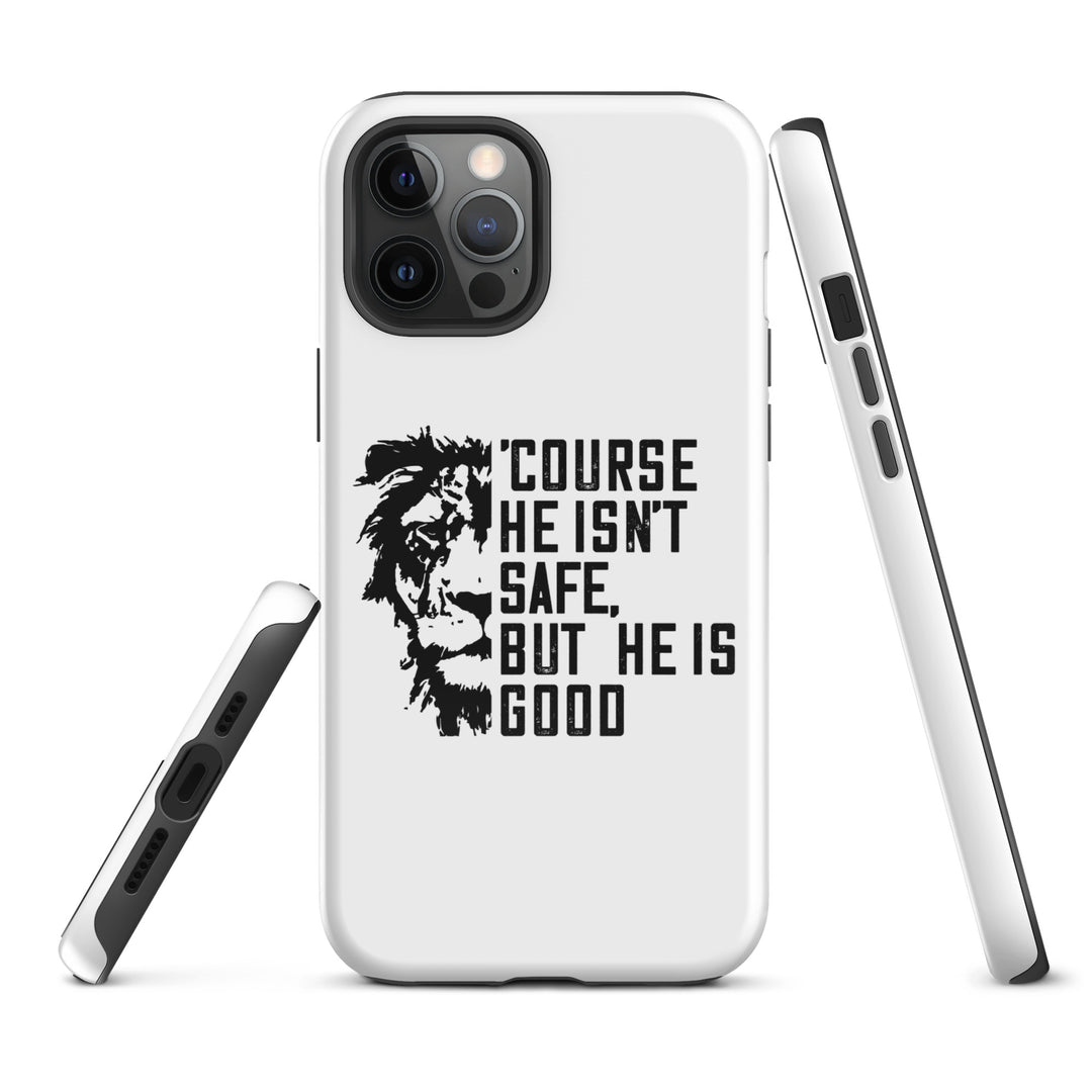 Christian Phone Case 'Course He Isn't Safe White for iPhone® iPhone® Phone Cases   