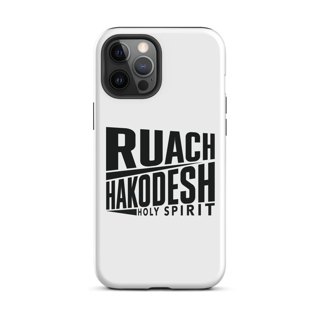 Christian Phone Case Ruach Hakodesh Holy Spirit White for iPhone® iPhone® Phone Cases Glossy iPhone 12 Pro Max 