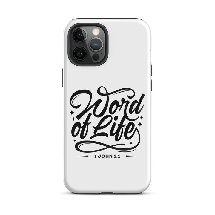 Christian Phone Case Word of Life White for iPhone® iPhone® Phone Cases Glossy iPhone 12 Pro Max 