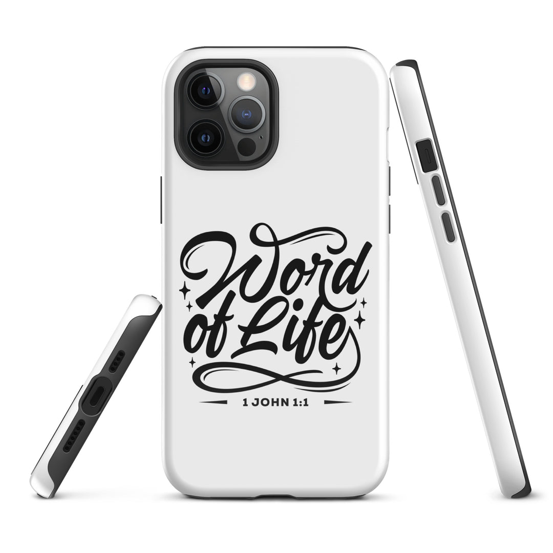 Christian Phone Case Word of Life White for iPhone® iPhone® Phone Cases   